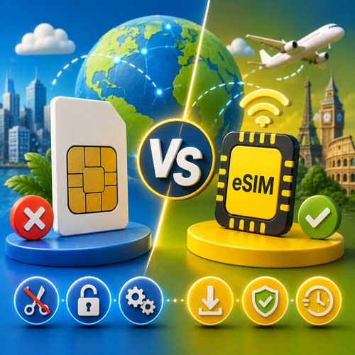 eSIM vagy fizikai SIM-kártya